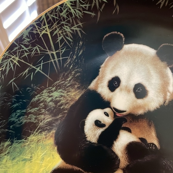 The Panda Will Nelson Vintage Last of Their Kind: The Endangered Species Plate - Picture 10 of 16